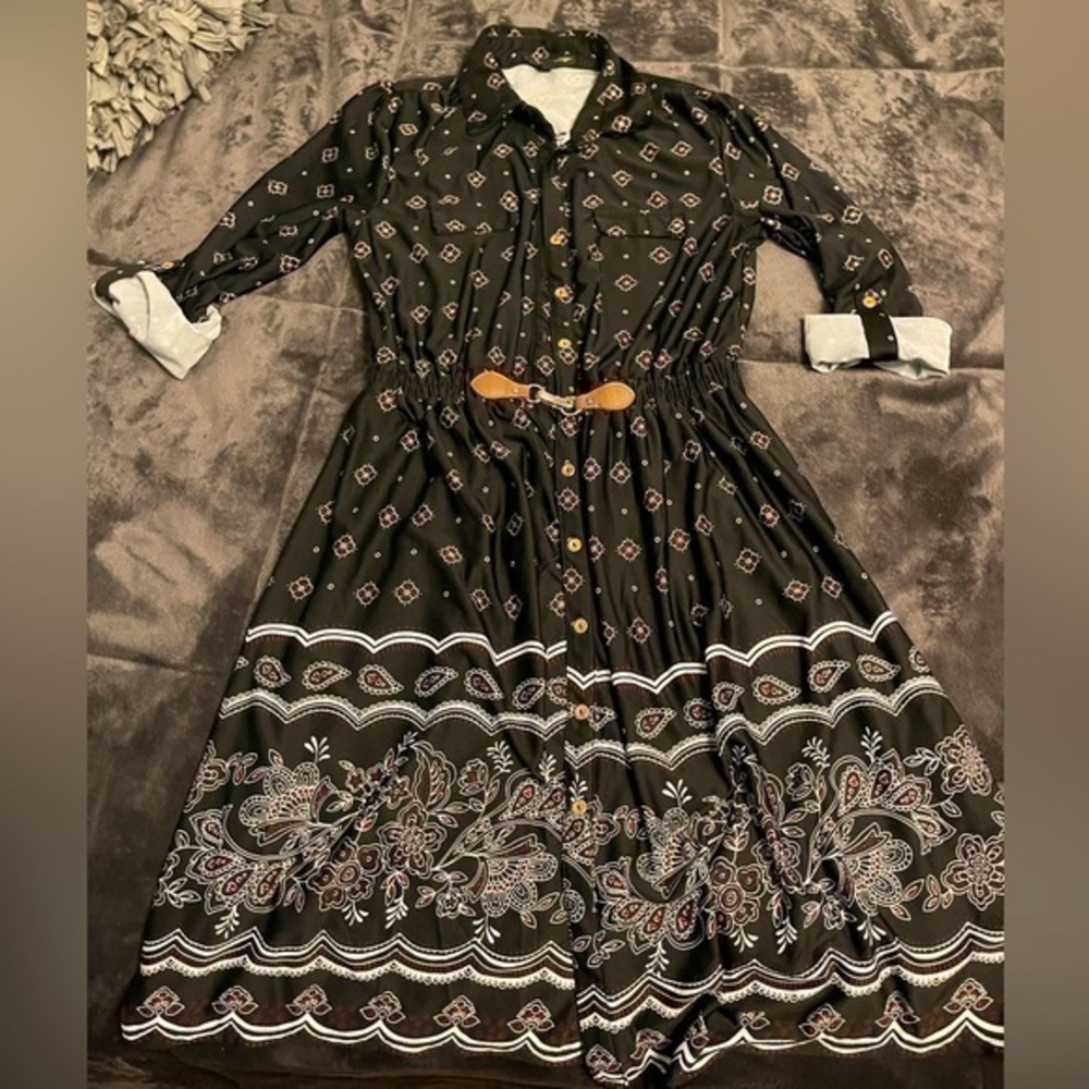 Always Indigo dress Size Small